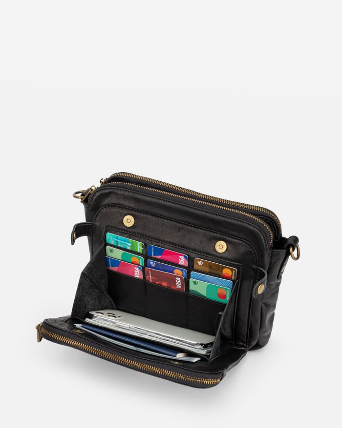Jovie | Sleek Three-Layer Crossbody Bag
