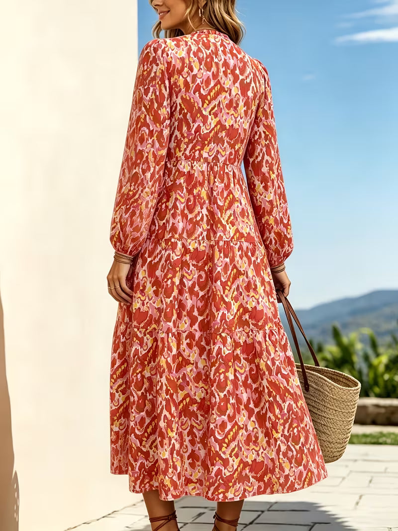 Bohemian Tassel Maxi Dress