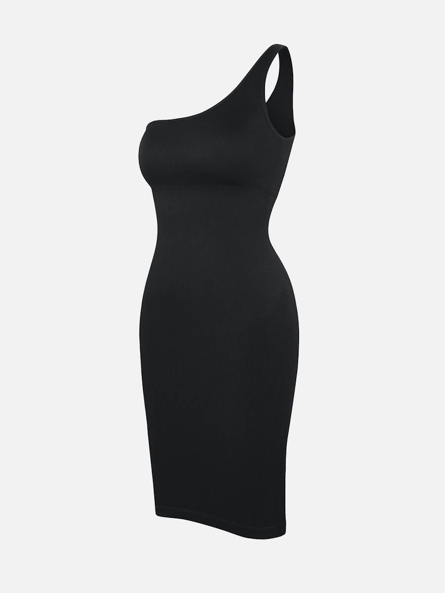 Seamless One-Shoulder Dress
