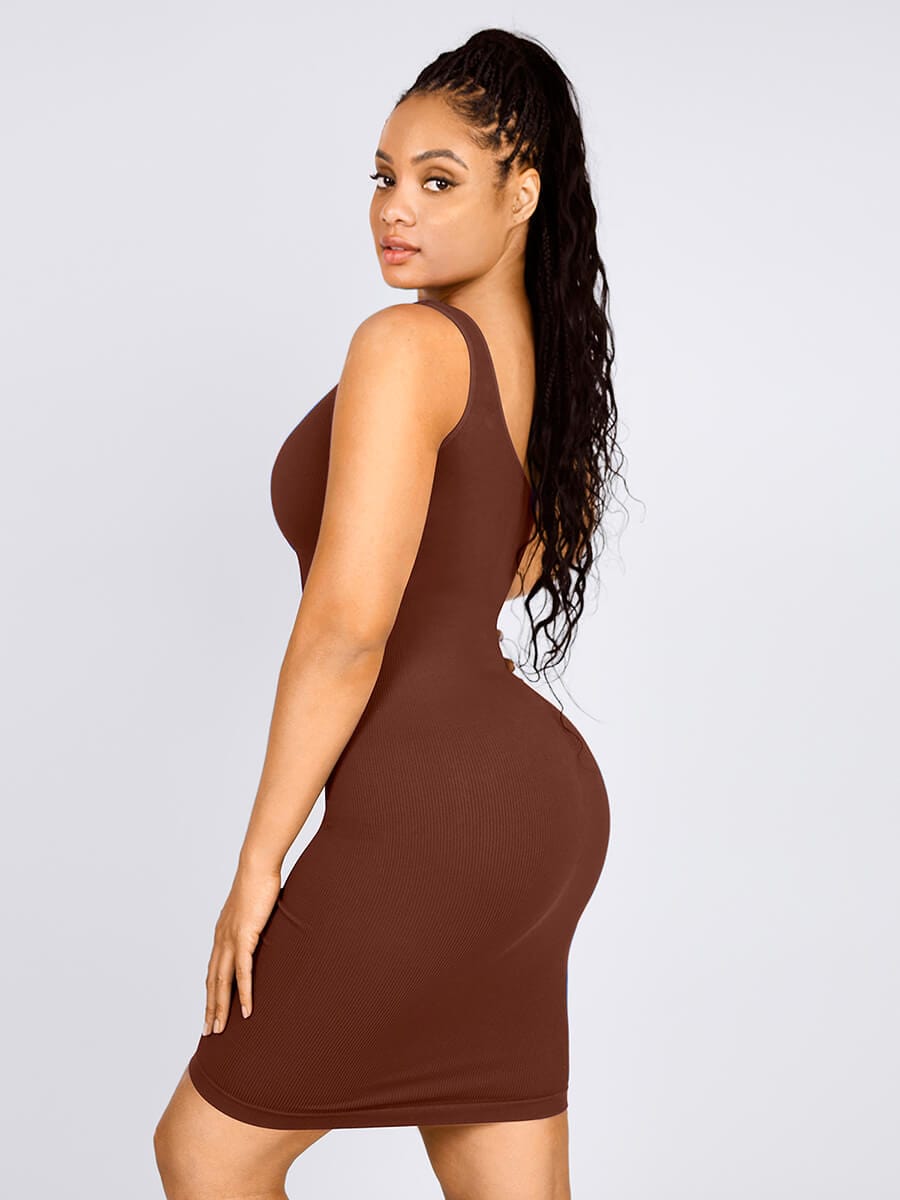 Seamless One-Shoulder Dress