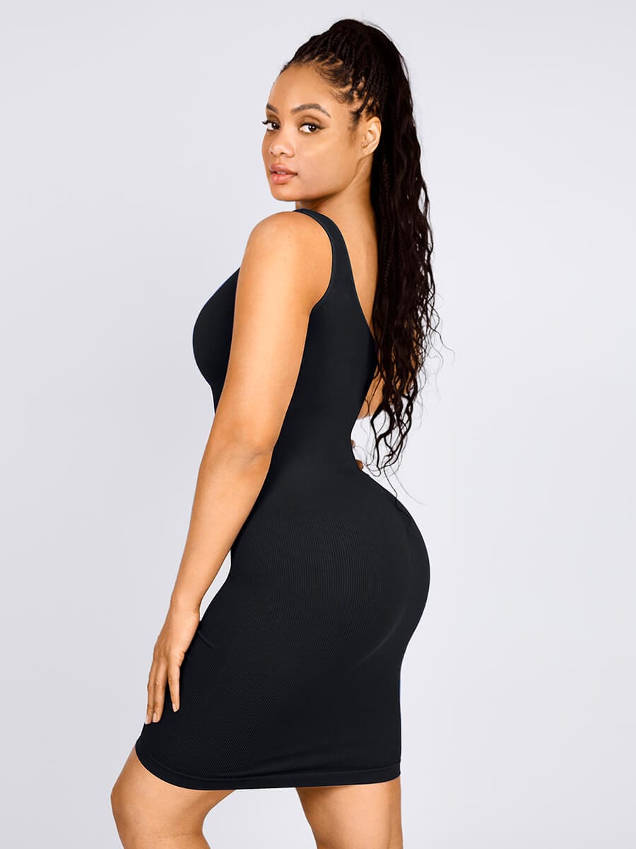 Seamless One-Shoulder Dress