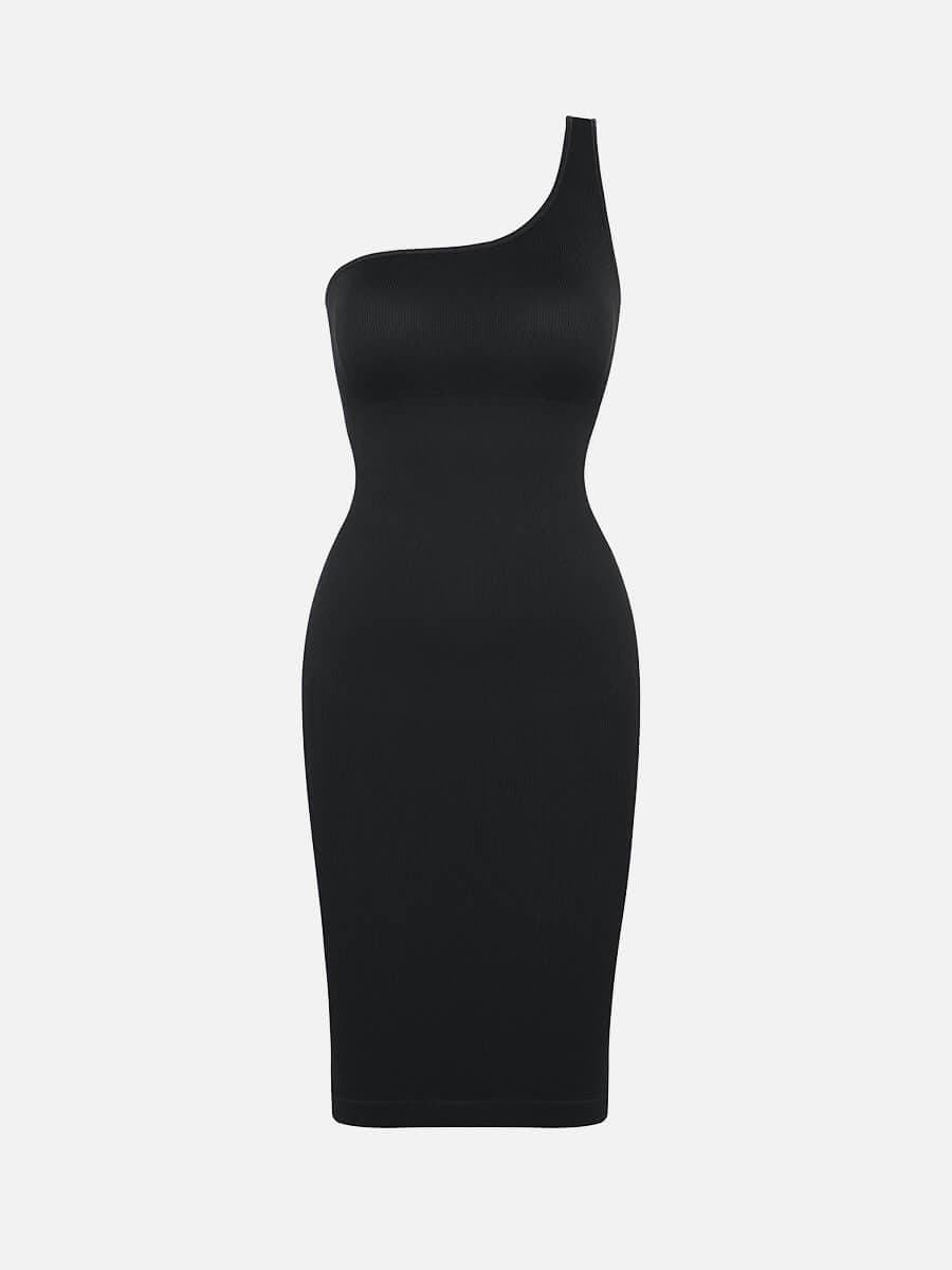 Seamless One-Shoulder Dress
