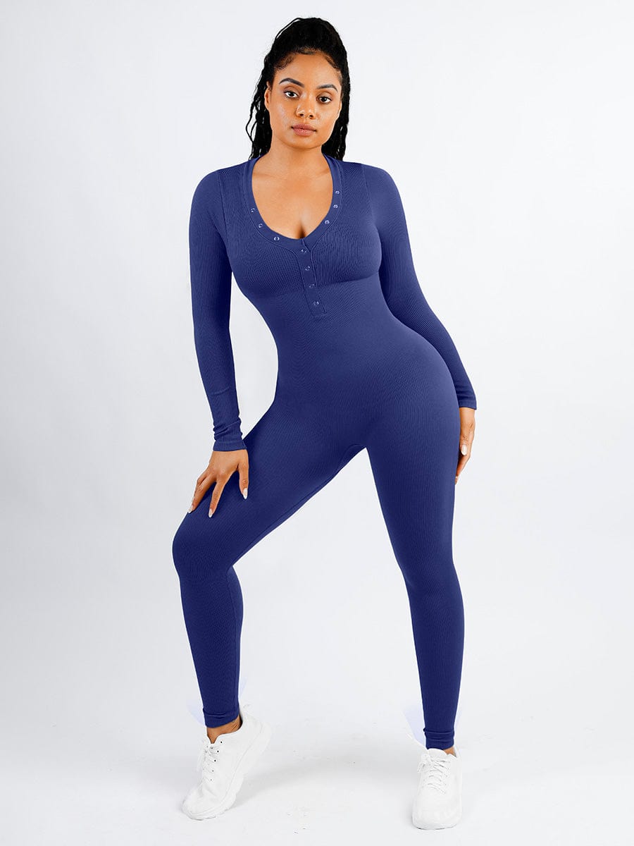 Elevate Seamless V-Neck Jumpsuit