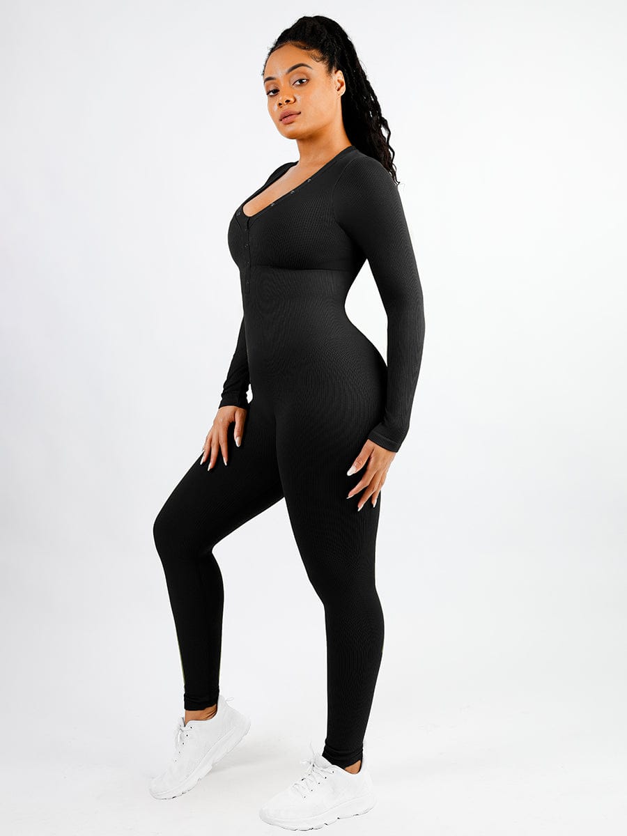 Elevate Seamless V-Neck Jumpsuit