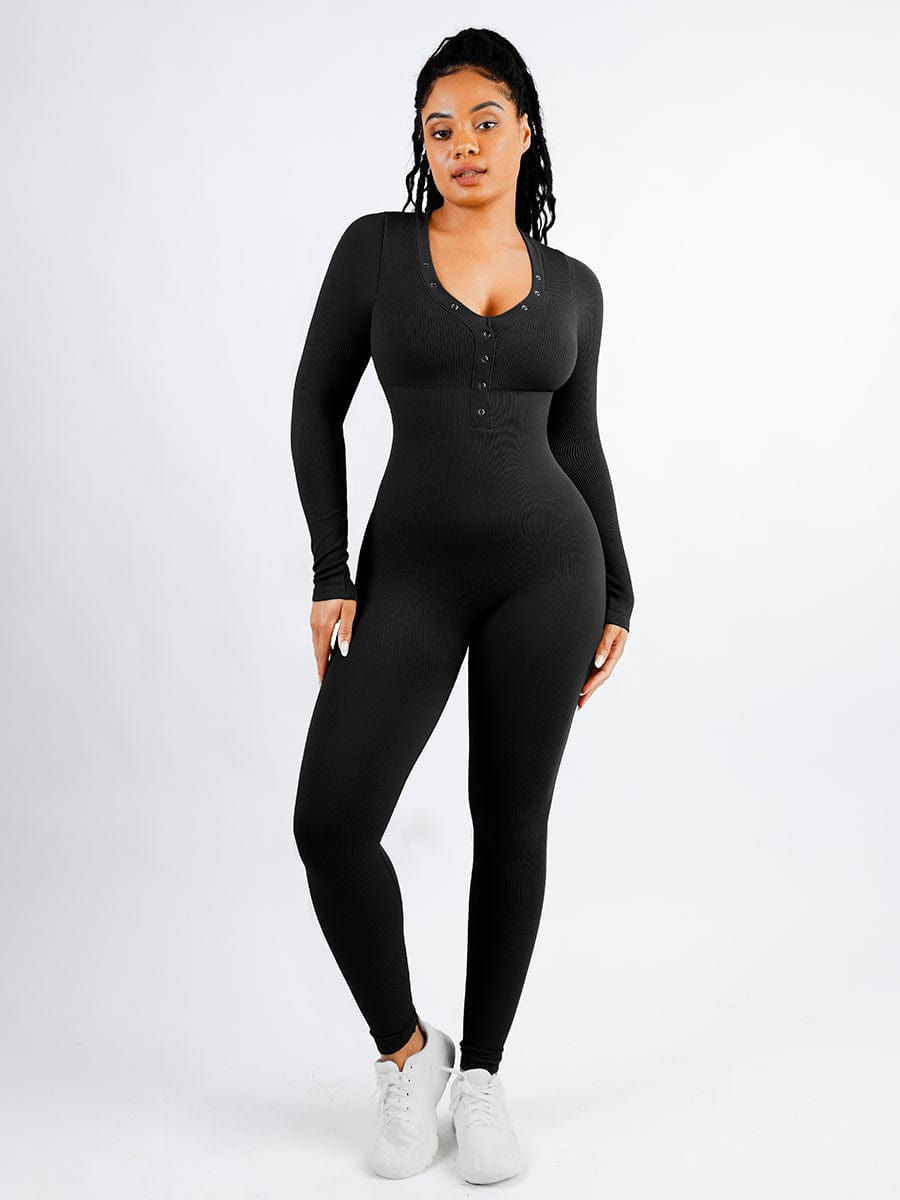 Elevate Seamless V-Neck Jumpsuit