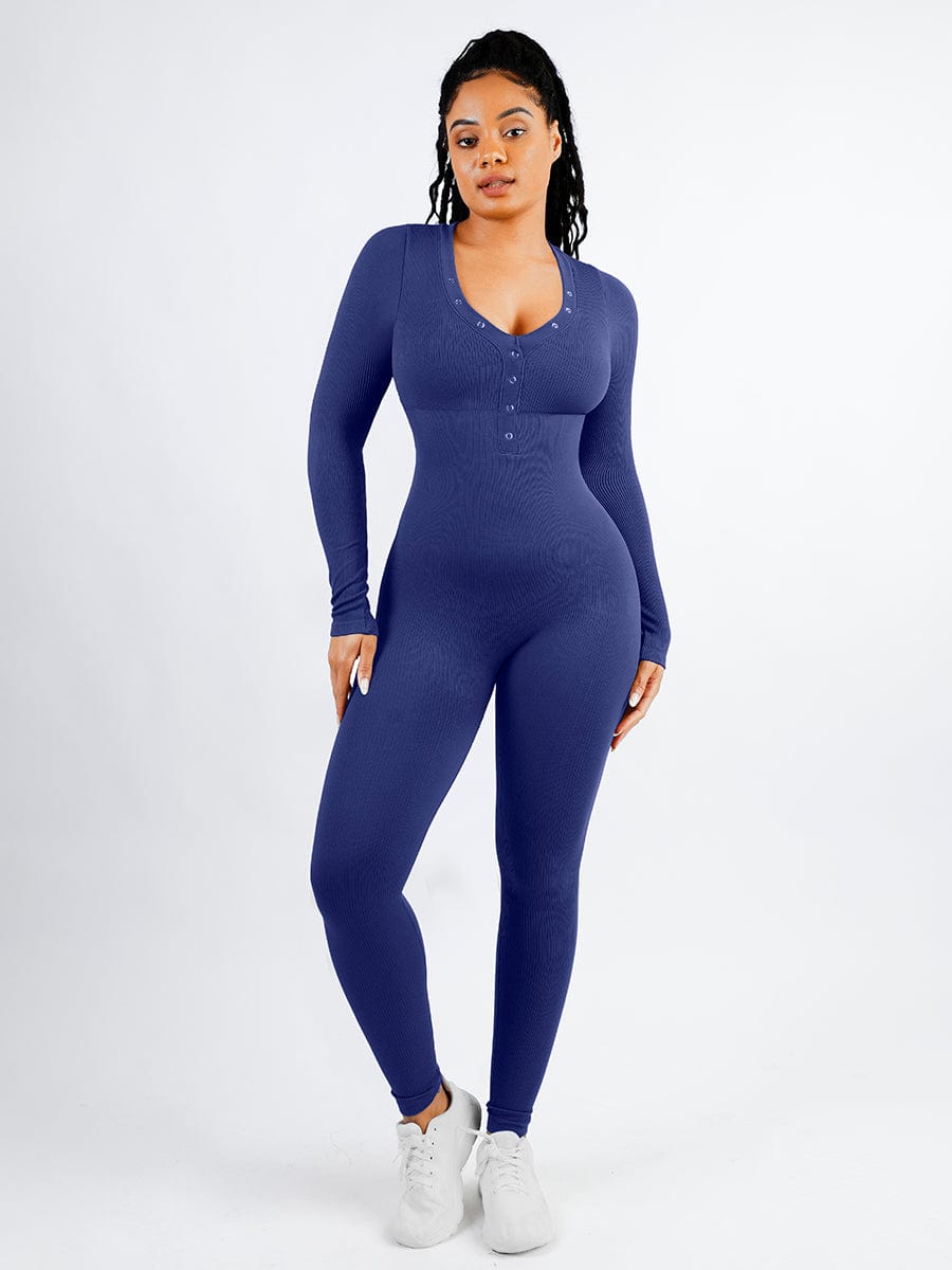 Elevate Seamless V-Neck Jumpsuit