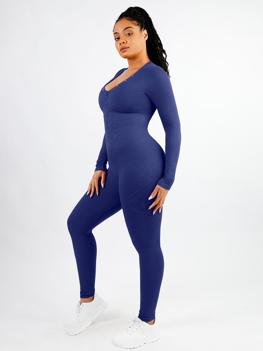 Elevate Seamless V-Neck Jumpsuit