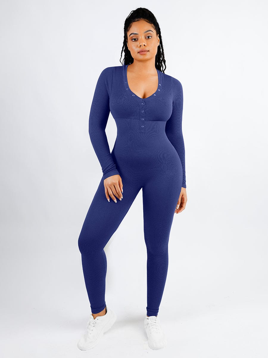 Elevate Seamless V-Neck Jumpsuit