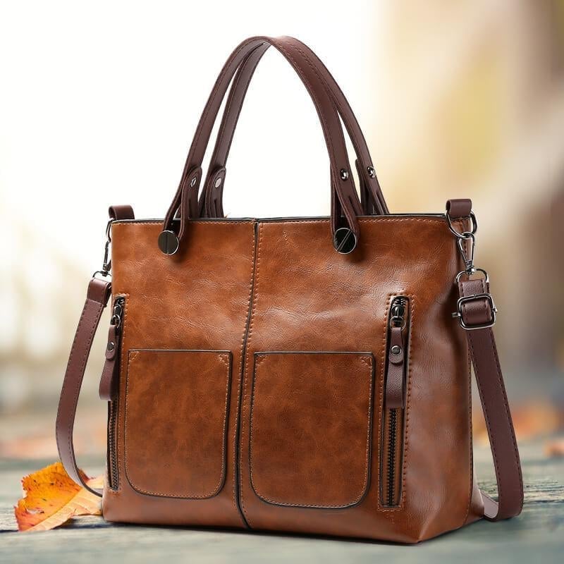 Winslet | Iconic Retro PU Leather Crossbody Handbag