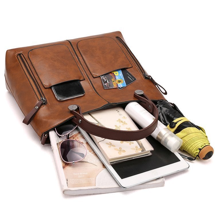 Winslet | Iconic Retro PU Leather Crossbody Handbag