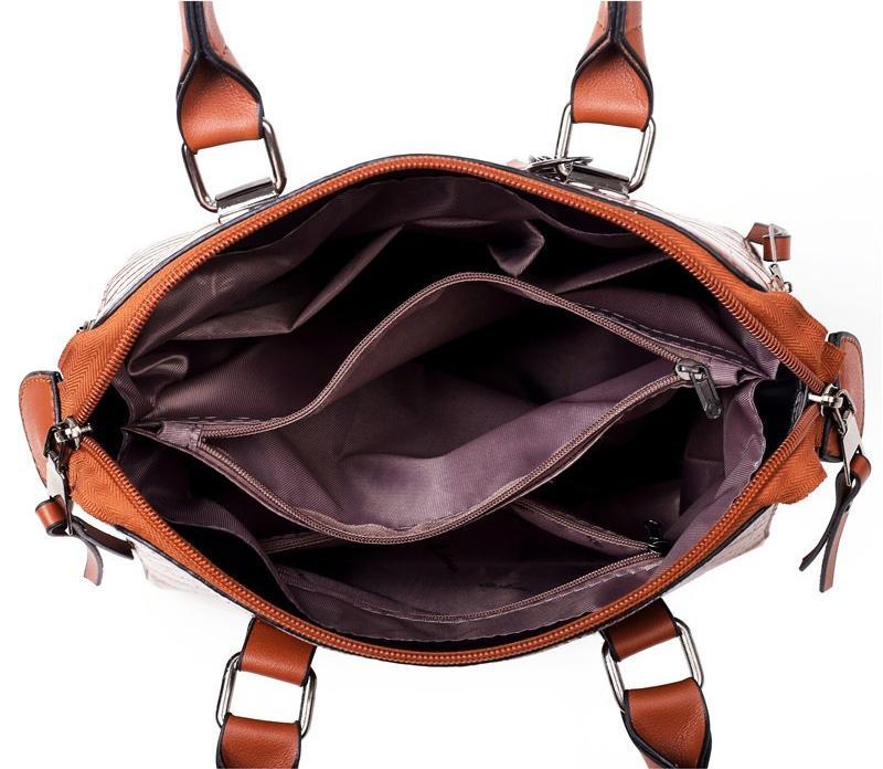 Palmer | 4-Piece Crocodile Pattern Handbag