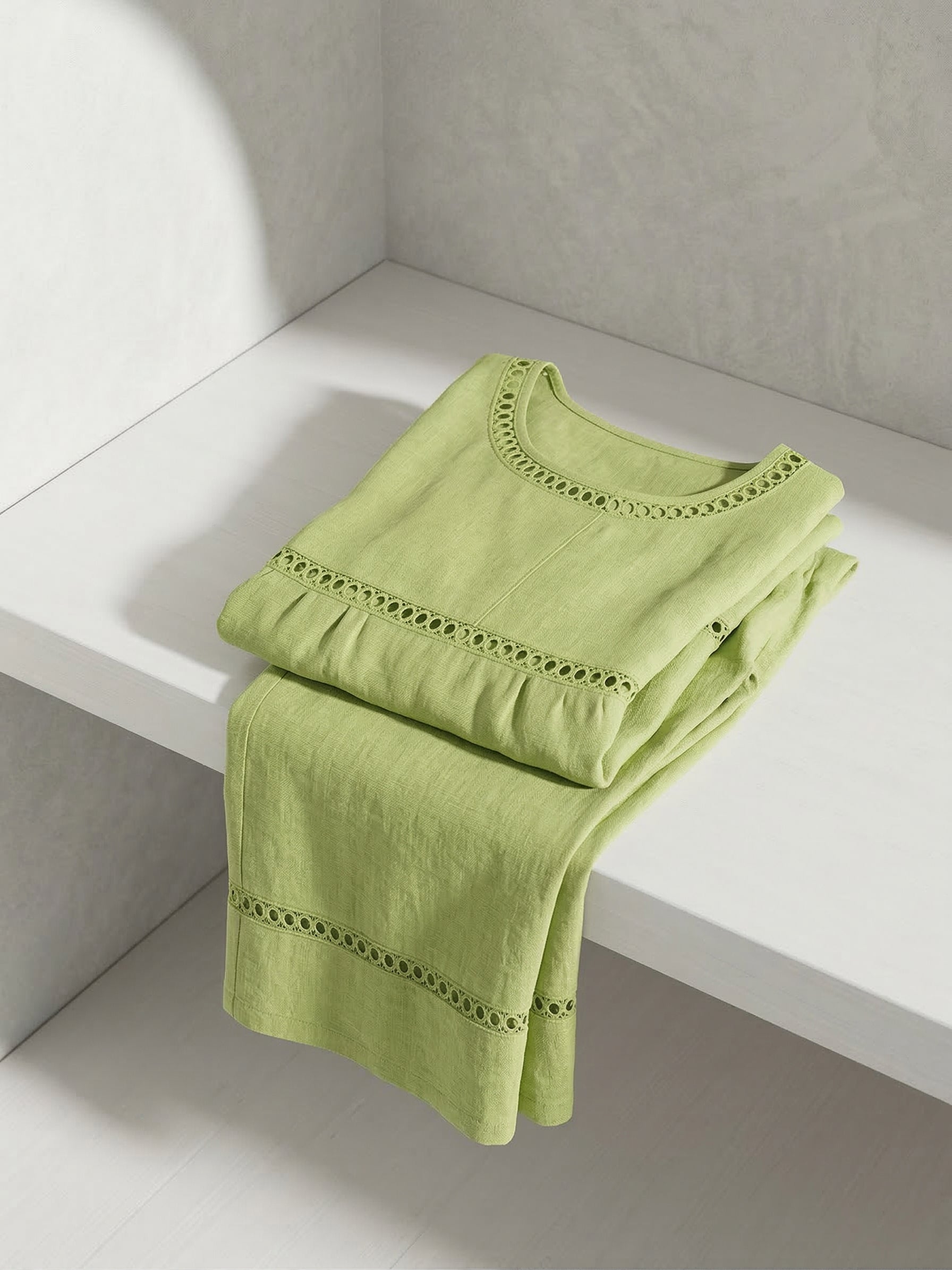 Matilda™ Vintage Casual Loose-Fit Linen Two-Piece Set