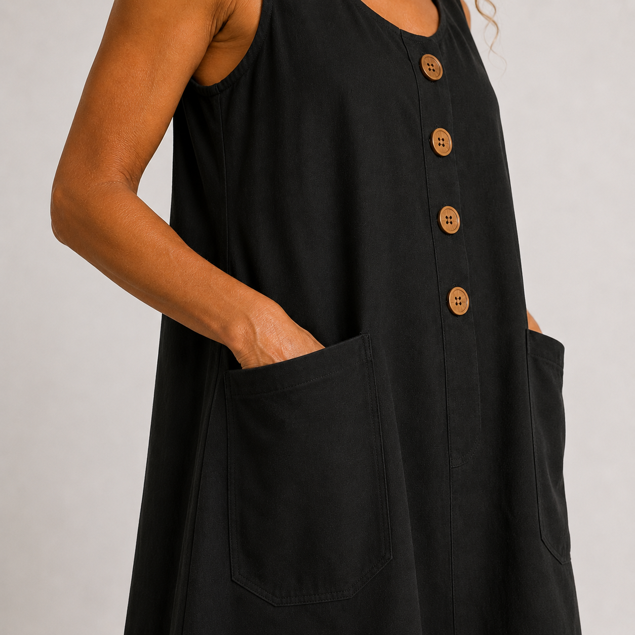 Macey's - Cotton Linen Dress