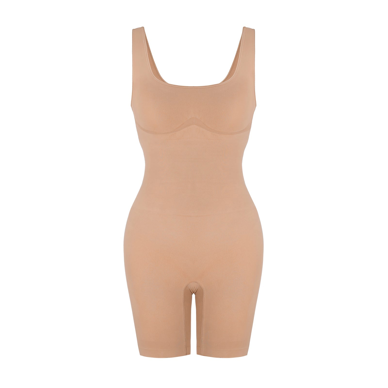 ContourSculpt Seamless Mid-Thigh Bodysuit