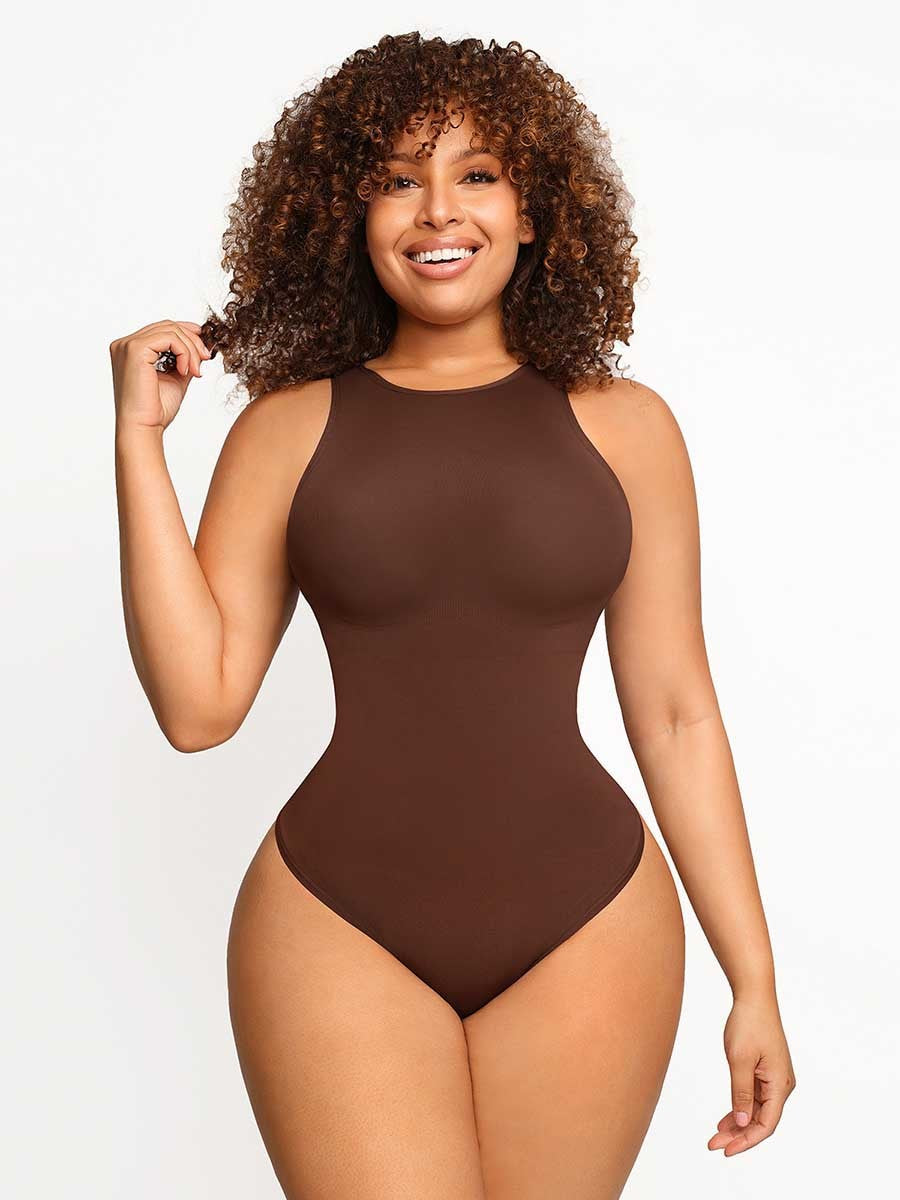 ContourSculpt Sleeveless High-Neck Bodysuit