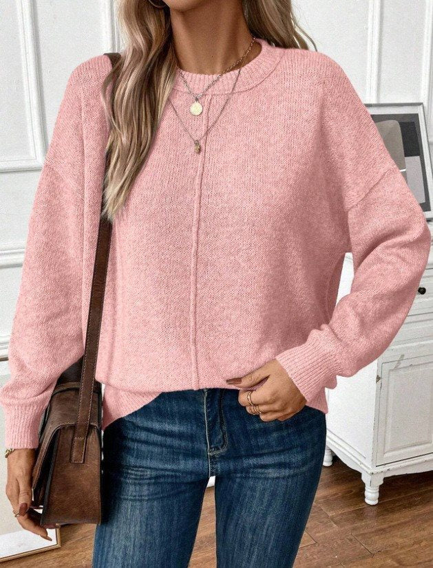 MARGOT | Women’s Soft Knit Round-Neck Sweater