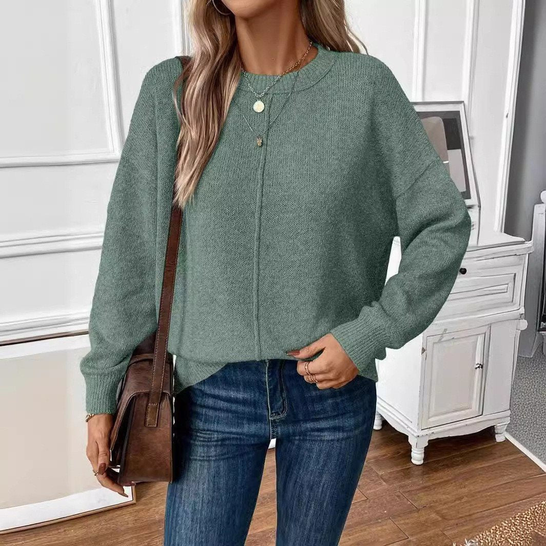 MARGOT | Women’s Soft Knit Round-Neck Sweater