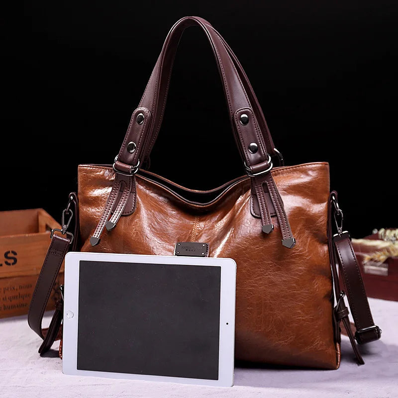 Aralyn | Women Refined Soft Leather Tote Bag