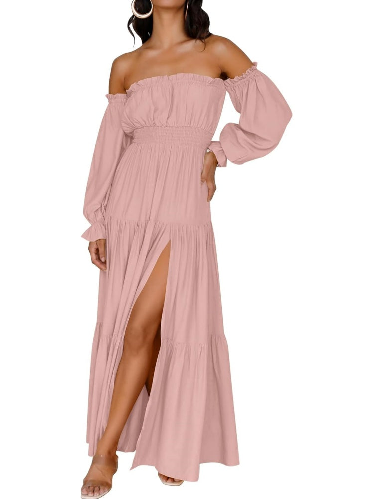 Amara™ Off-Shoulder Maxi Dress 💕