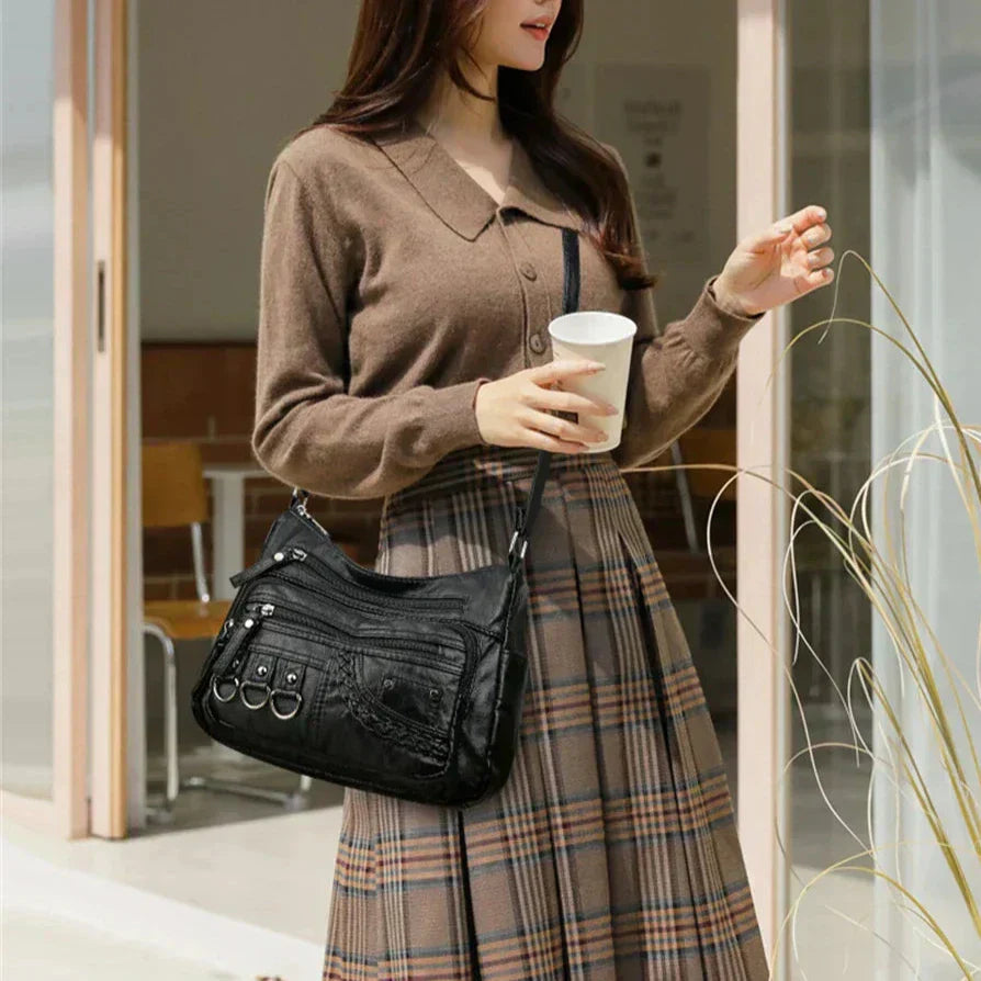 Lilith | Timeless Multi-Layer Crossbody Bag