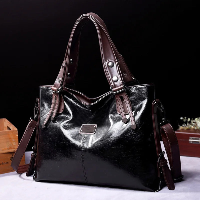 Aralyn | Women Refined Soft Leather Tote Bag