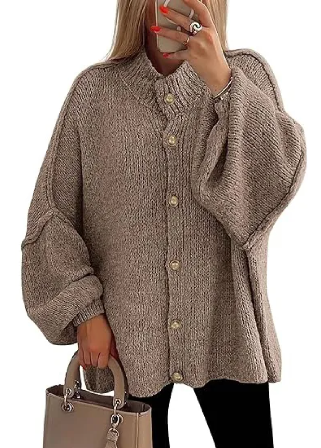 MILLIE | Knit Button Cardigan