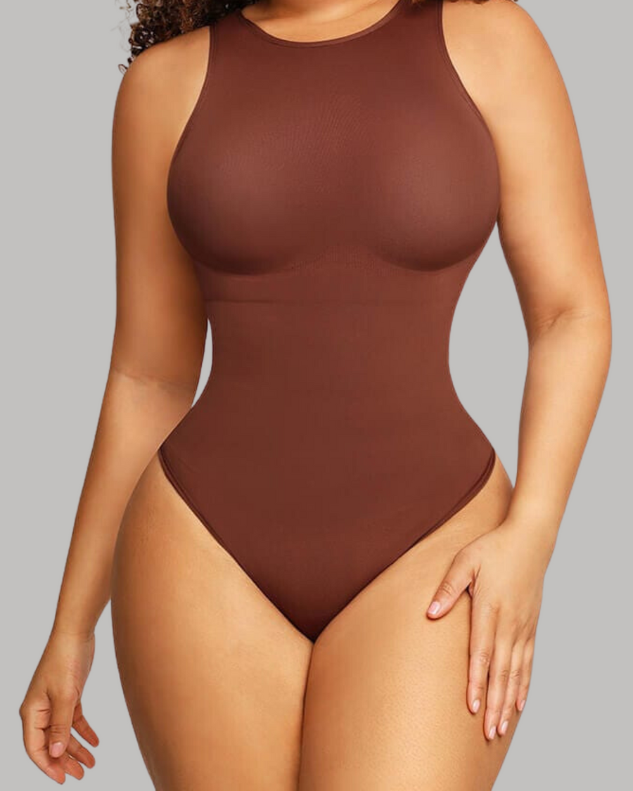 ContourSculpt Sleeveless High-Neck Bodysuit