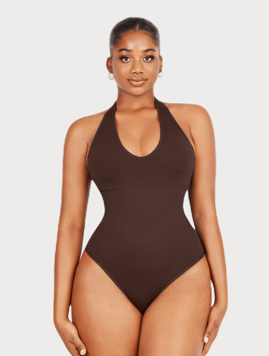 Everyday Halter Thong Bodysuit