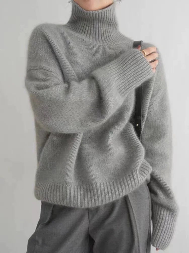 OLIVIA | Knit Cashmere - Inspired Sweater