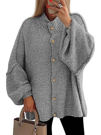 MILLIE | Knit Button Cardigan