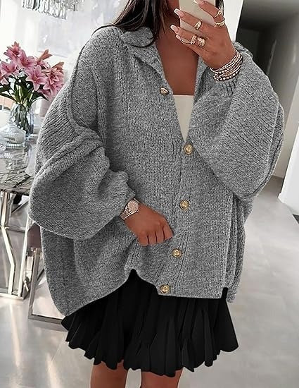 MILLIE | Knit Button Cardigan