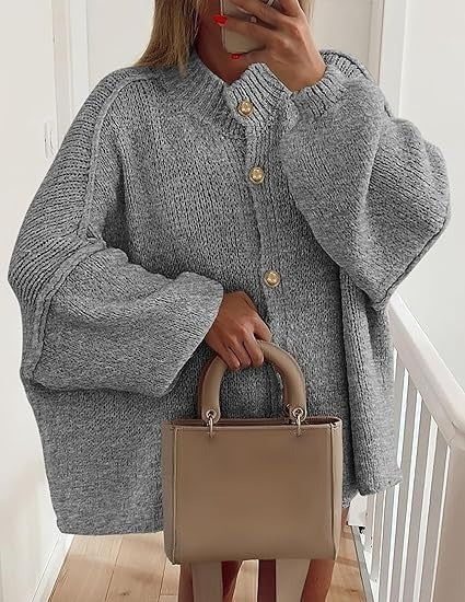 MILLIE | Knit Button Cardigan