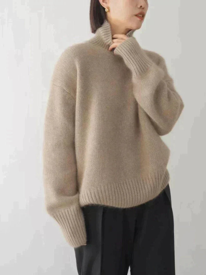 OLIVIA | Knit Cashmere - Inspired Sweater