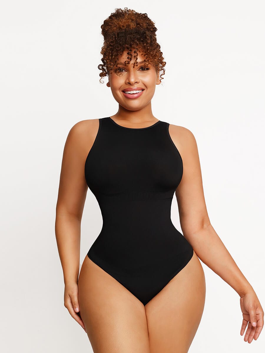 ContourSculpt Sleeveless High-Neck Bodysuit
