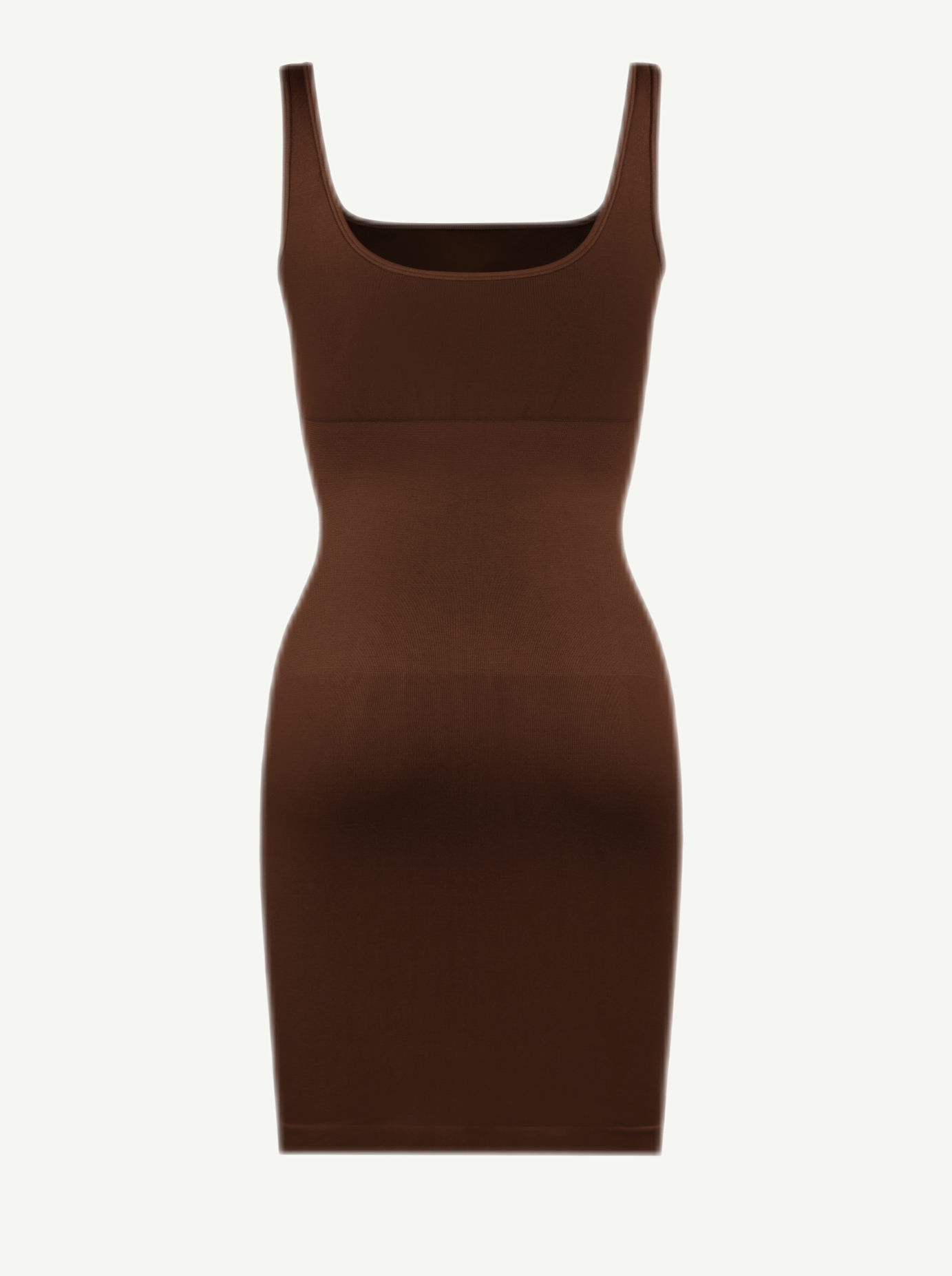 Square-Neck Seamless Dress