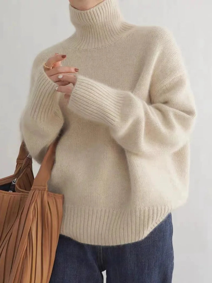 OLIVIA | Knit Cashmere - Inspired Sweater